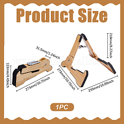Bamboo Folding Guitar Holders&nbsp;AJEW-WH0481-415