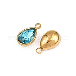 Glass Charms&nbsp;STAS-P437-15E-G
