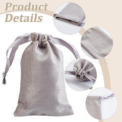 Velvet Jewelry Pouches Bags&nbsp;TP-WH0012-06A