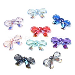 27Pcs 9 Colors UV Plating Transparent Acrylic Beads&nbsp;OACR-CJ0002-80