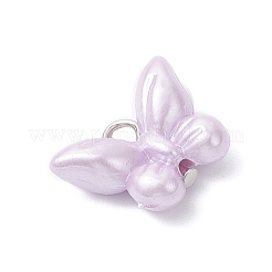 Opaque Acrylic Imitation Pearl Beads Pendants&nbsp;PALLOY-JF04296-01