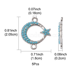 Alloy Connector Charms&nbsp;FIND-YW0003-43