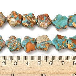 Dyed Synthetic Imperial Jasper Beads Strands&nbsp;G-D337-14mm-B03