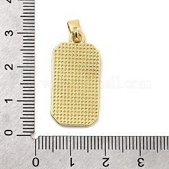 Brass Enamel Pendants&nbsp;KK-C134-43G