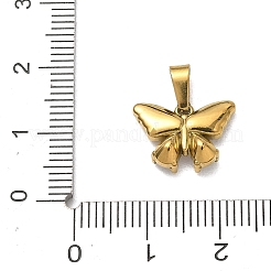 304 Stainless Steel Pendants&nbsp;STAS-H264-08G-01