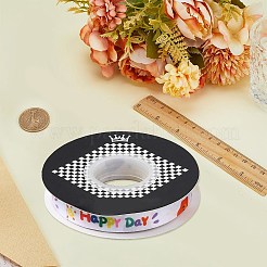 22M Flat Cotton Ribbon&nbsp;SRIB-WH0024-01