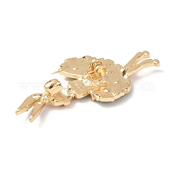 Ballerina Bunny  Enamel Pins&nbsp;JEWB-F045-04G-02