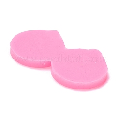 Flat Round with Crystal Cluster & Moon Phase & Moon Pendant Silicone Molds&nbsp;DIY-M034-10