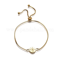 304 Stainless Steel Box Chain Slider Bracelets&nbsp;BJEW-TA00644