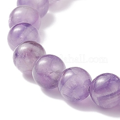 Natural Amethyst Stretch Bracelet&nbsp;BJEW-JB08747-01