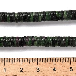 Natural Ruby in Zoisite Beads Strands&nbsp;G-G175-N23-01