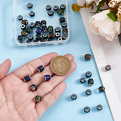 50Pcs 2 Styles Glass European Beads&nbsp;GLAA-PA0001-43