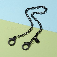Personalized ABS Plastic Cable Chain Necklaces&nbsp;NJEW-JN03220-09