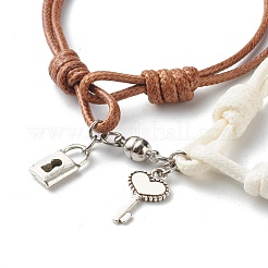 Adjustable Korean Waxed Polyester Cord  Bracelets&nbsp;X1-BJEW-TA00001