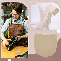 Shoe Repair Synthetic Rubber Heel Replacement&nbsp;AJEW-WH0871-71