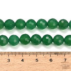Natural Green Chalcedony Beads Strands&nbsp;GG-NH0004-E01