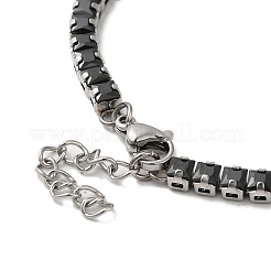 Cubic Zirconia Tennis Bracelet&nbsp;BJEW-M301-02P