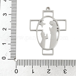 304 Stainless Steel Pendants&nbsp;STAS-G355-04P