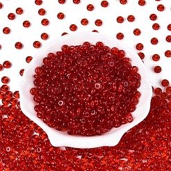 Transparent Colours Glass Seed Beads&nbsp;SEED-N007-39A-05