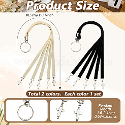 10Pcs 2 Styles Velvet Ribbon Bookmark&nbsp;AJEW-ME00002
