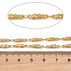 5M 304 Stainless Steel Sea Horse Link Chains&nbsp;SA-CBA7953-08G