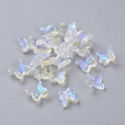 Transparent Glass Cabochons&nbsp;GGLA-M004-01-1