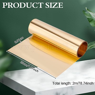 Brass Sheets Rolls&nbsp;KK-WH0100-33C-1
