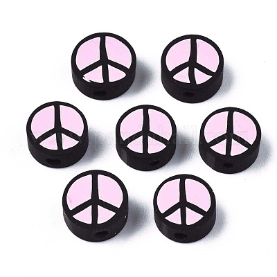 Handmade Polymer Clay Beads&nbsp;CLAY-N007-006-04-1