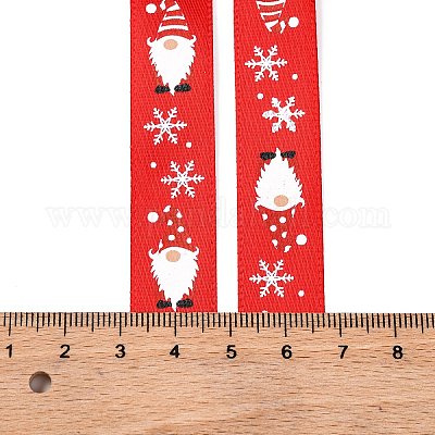 Wholesale 5 Yards Christmas Polyester Printed Ribbon