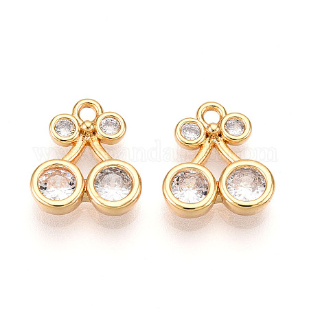 人気デザイナー Wholesale Pandahall.com - Charms Zirconia Cubic Pave Micro Brass 工芸品