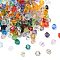 Imitation Austrian Crystal Beads, Grade AAA, K9 Glass, Faceted, Bicone, Mixed Color, 4x4mm, Hole: 0.7~0.9mm