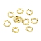 Rack Plating Brass Open Jump Rings, Round, for Chainmaille Weaves, Long-Lasting Plated, Cadmium Free & Lead Free, Real 18K Gold Plated, 8x1.5mm, 15 Gauge, Inner Diameter: 5mm