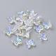 Transparent Glass Cabochons&nbsp;GGLA-M004-01-2