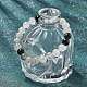 Natural Tourmalinated Quartz/Black Rutilated Quartz Stretch Beaded Bracelets&nbsp;G-A185-01J-5