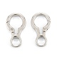 Zinc Alloy Spring Gate Rings&nbsp;PALLOY-L233-04A-P-2