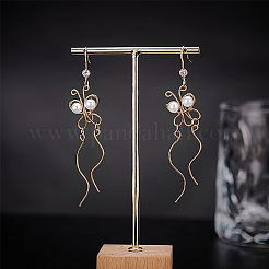 12Pcs Brass Earring Hooks&nbsp;KK-BC0008-48