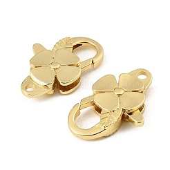 Brass Lobster Claw Clasps&nbsp;KK-CBA9CBD-28G