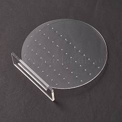 (Defective Closeout Sale: Uneven Holes) Acrylic Earring Display Stands&nbsp;LS-EDIS-XCP0001-03B