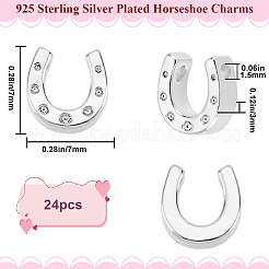 24Pcs Brass Charms&nbsp;KK-BBC0027-65S