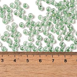 6/0 Transparent Inside Colours Glass Seed Beads&nbsp;SEED-P006-01A-03