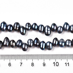 Natural Cultured Freshwater Pearl Beads Strands&nbsp;PEAR-N013-05L