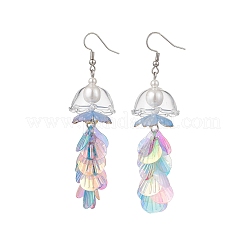 316 Surgical Stainless Steel Jellyfish Dangle Earrings&nbsp;EJEW-TA00767