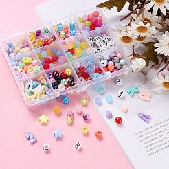 DIY Children's Day Gift Stretch Bracelets Making Kits&nbsp;DIY-NB0004-32