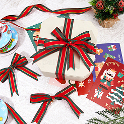 3Roll 3 Styles Polyester Striped Ribbon&nbsp;OCOR-DC0001-18