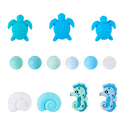 Food Grade Eco-Friendly Silicone Focal Beads&nbsp;SIL-TA0002-67