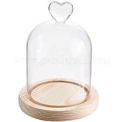 1Pc Glass Dome Cover&nbsp;AJEW-SC0002-61C