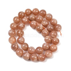 Natural Sunstone Beads Strands&nbsp;G-G323-A01-10mm