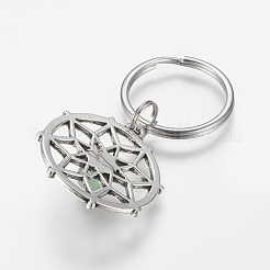 Alloy Gemstone Keychain&nbsp;X-KEYC-JKC00143