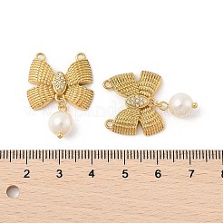 304 Stainless Steel Rhinestone Pendants&nbsp;STAS-L280-17G