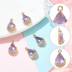 Transparent Glass Pendants&nbsp;GLAA-FZ0001-02I